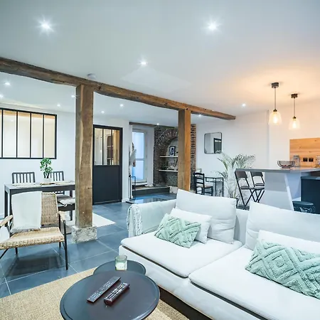 L'art Du Temps - 2 Personnes - Terrasse - 1 Min Hypercentre Apartman Troyes